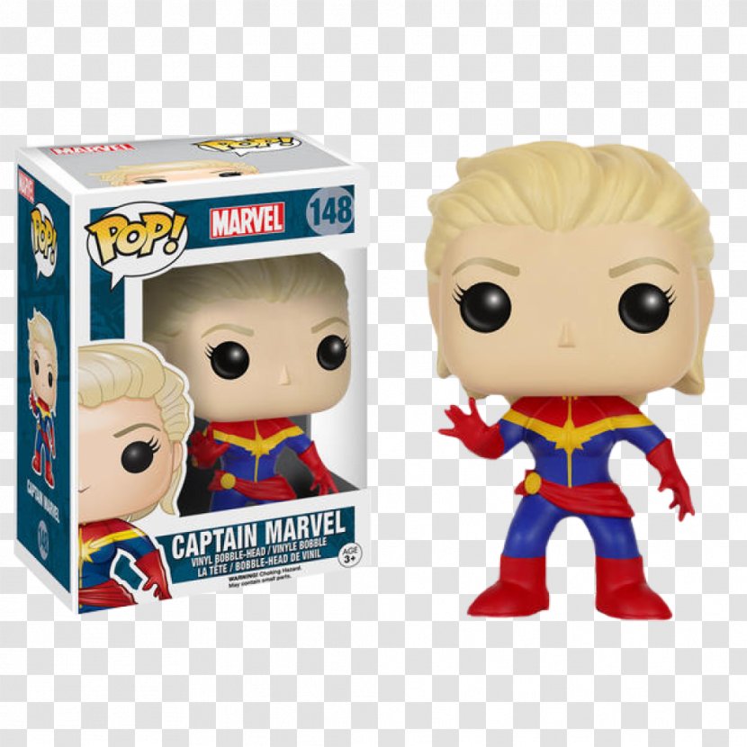 Carol Danvers Captain America Collector Hulk Funko - Marvel Cinematic Universe - Pop Transparent PNG