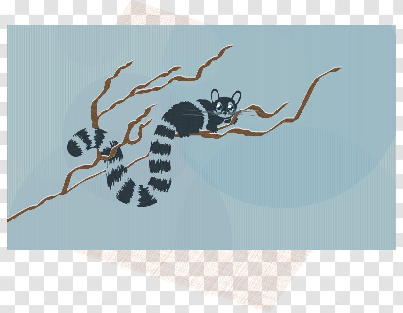 Ring-tailed Cat Tote Bag - Insect Transparent PNG
