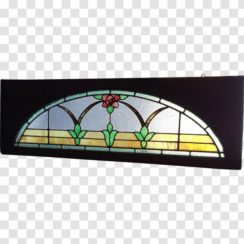 Rose - Stained Glass - Rectangle Architecture Transparent PNG