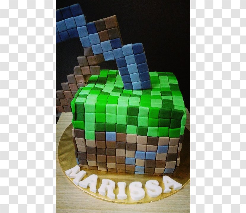 Minecraft Birthday Cake Cupcake Decorating Torte - Klang Valley Transparent PNG