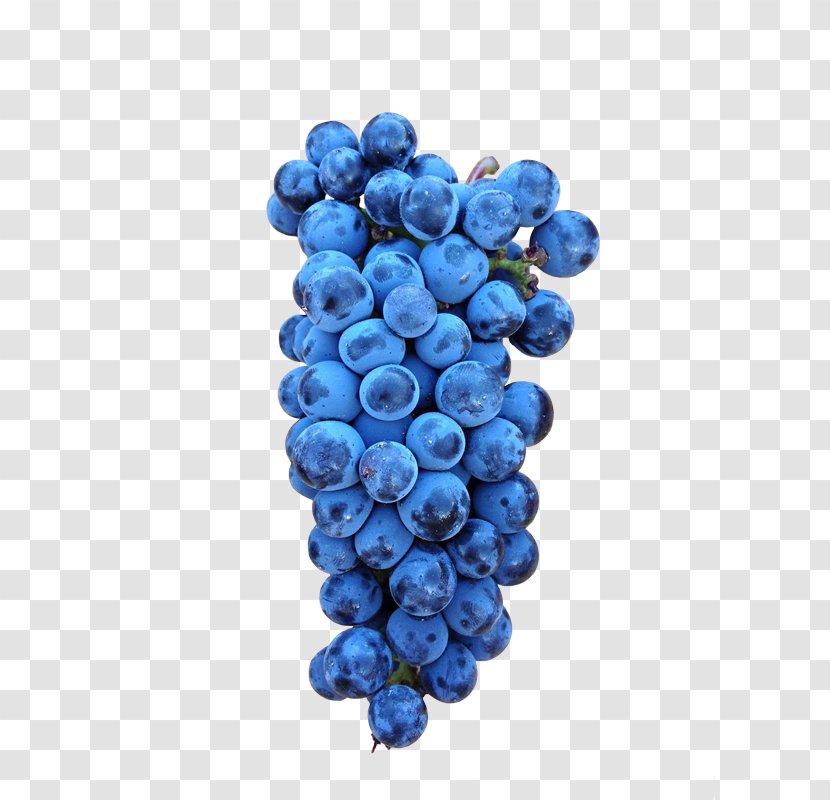 Grape Blueberry Bilberry Superfood Cobalt Blue - Uvas Transparent PNG