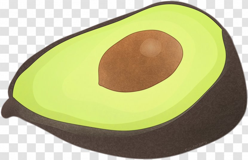 Avocado - Paint - Food Egg Transparent PNG