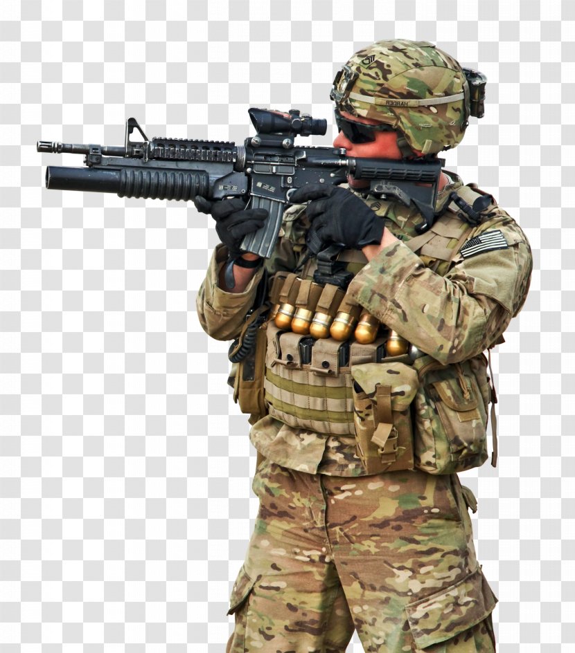 Clip Art - Frame - Military Man Transparent PNG