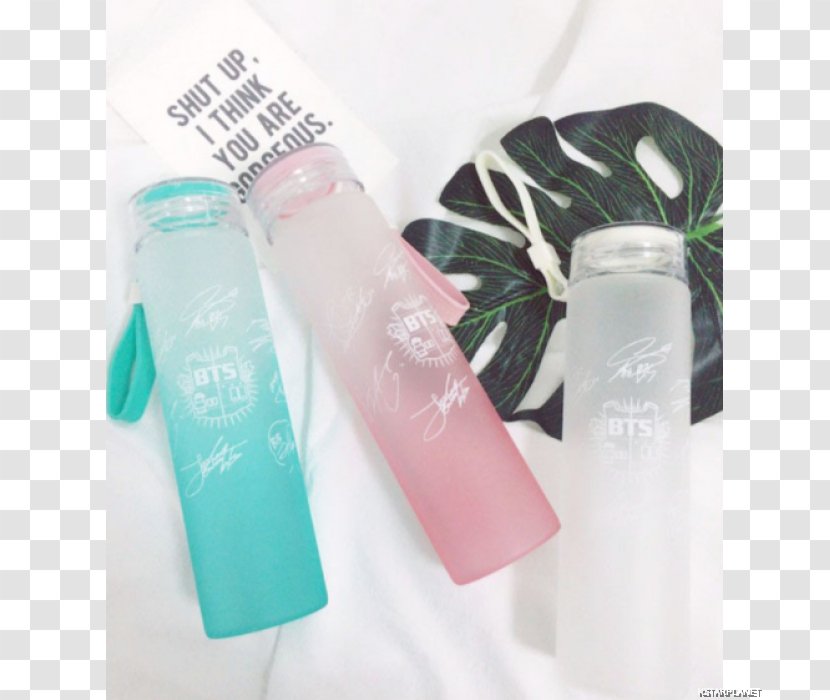 BTS Water Bottles Wings - Glass Bottle Transparent PNG