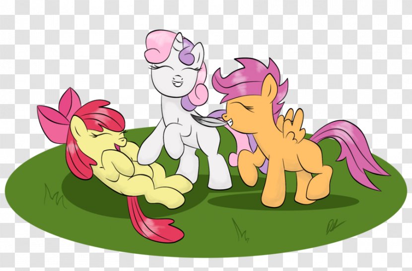 Pony Sweetie Belle Twilight Sparkle Rainbow Dash Scootaloo - Cartoon - Heart Transparent PNG