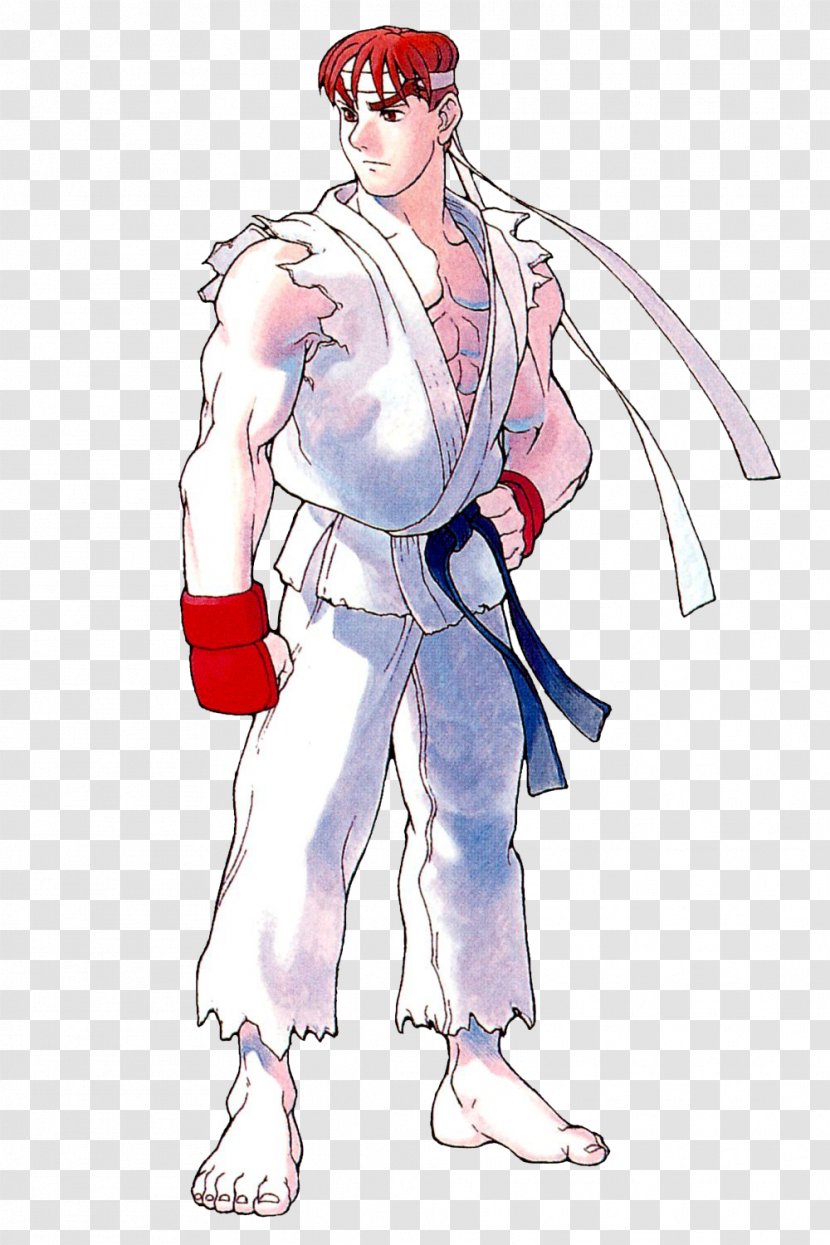 Street Fighter Alpha 3 II: The World Warrior Ryu - Watercolor - Flower Transparent PNG
