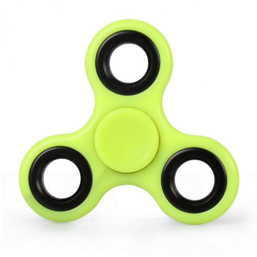 Fidget Spinner Fidgeting Hand Green Toy - Attention Deficit Hyperactivity Disorder Transparent PNG