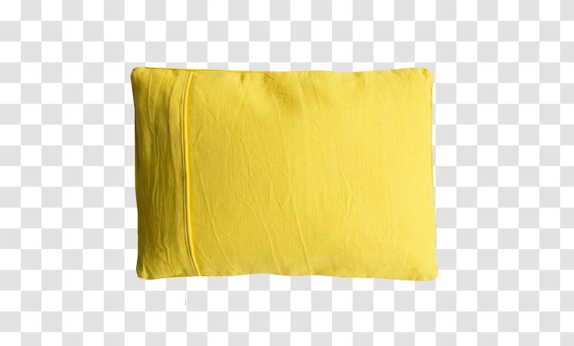 Yellow Throw Pillows Cushion Hinck - Pillow Transparent PNG