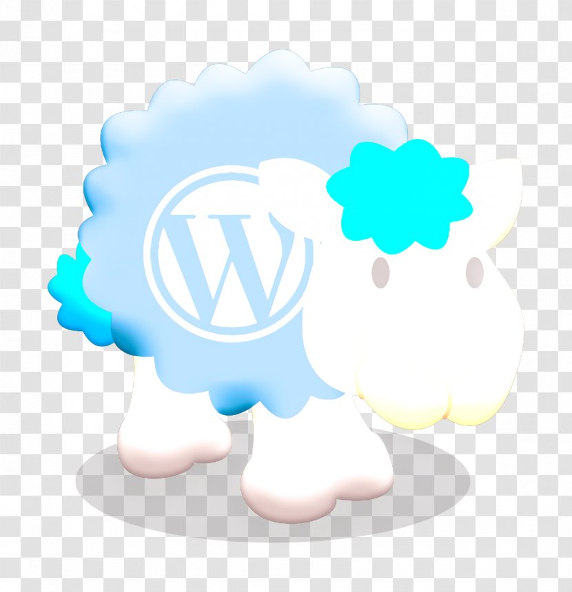 Sheep Icon Social Network Wordpress - Sticker Logo Transparent PNG