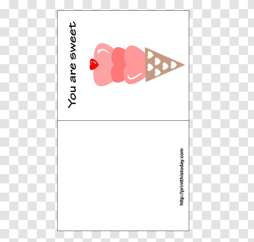 Paper Line Point Angle - Text - Valentines Card Transparent PNG