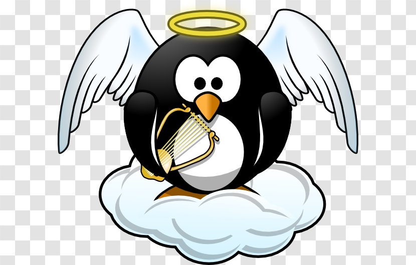 Penguin Heaven Angel Clip Art - Sky - Free Cliparts Transparent PNG