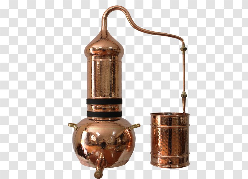 Copper Distillation Alembic Țuică Wine - Brass Transparent PNG