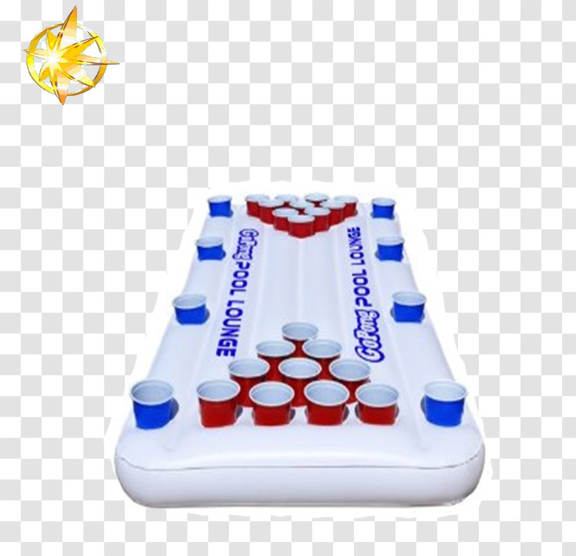 Beer Pong Inflatable Swimming Pool - Material - BUCKET OF BEER Transparent PNG