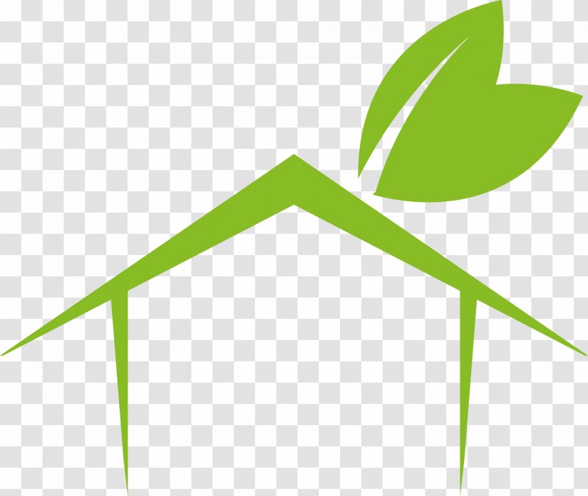 Logo House - Art - Green Transparent PNG