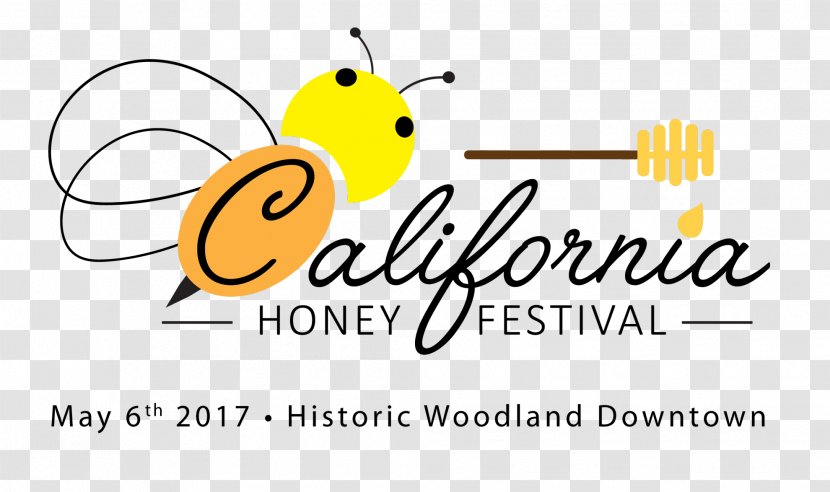 California Honey Festival Milk Art Graphic Design - Drink Bees Transparent PNG