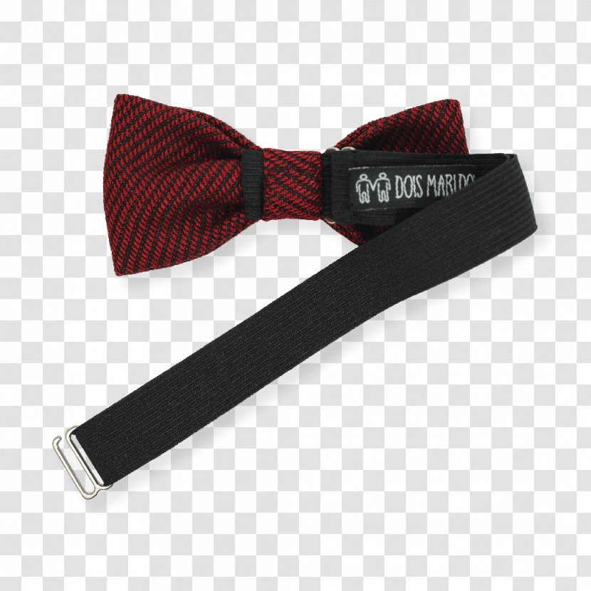 Bow Tie - Red-stripe Transparent PNG