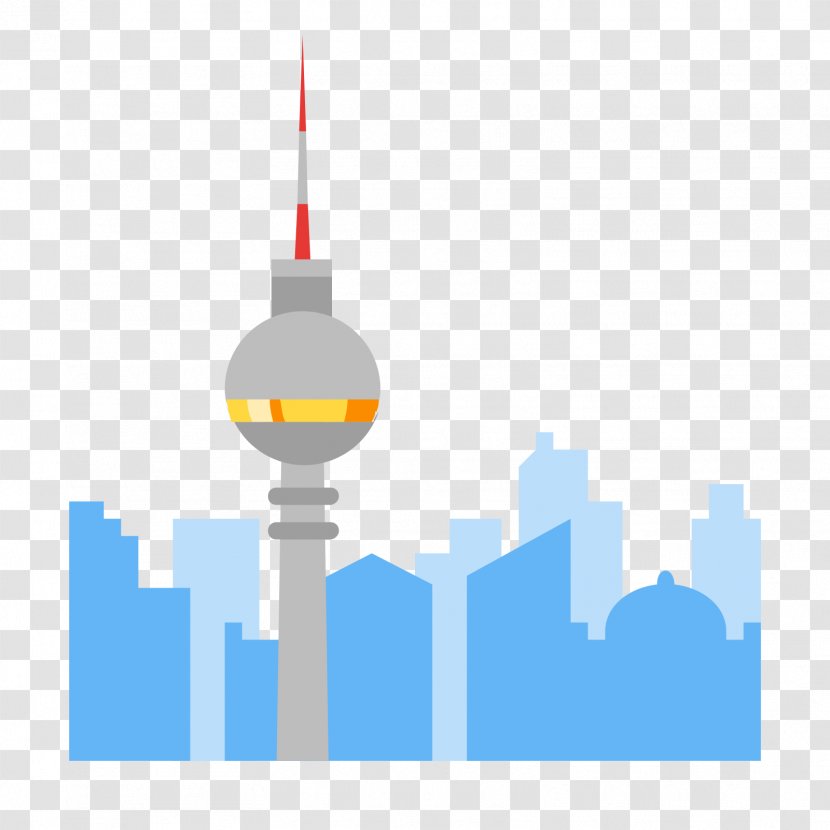 Fernsehturm Font - Berlin - Antenna Transparent PNG