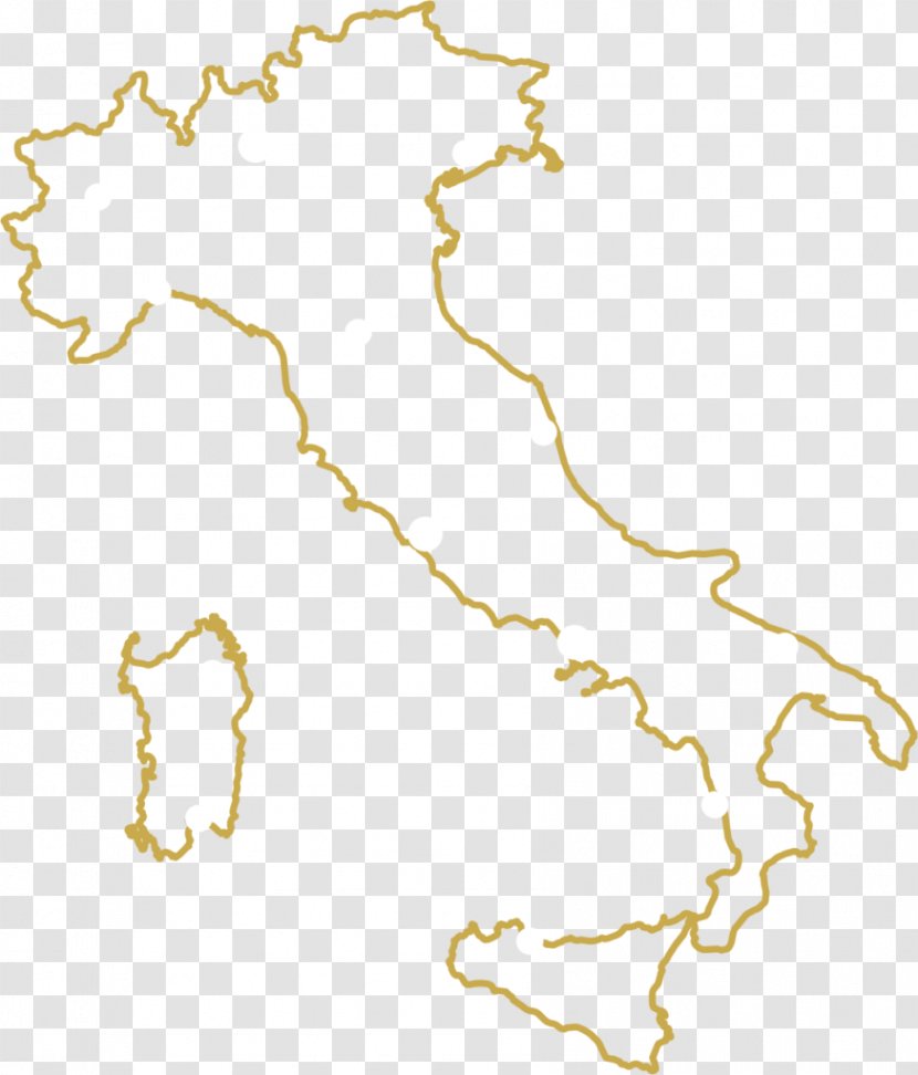 Regions Of Italy Central Tuscany - Body Jewelry - Map Transparent PNG