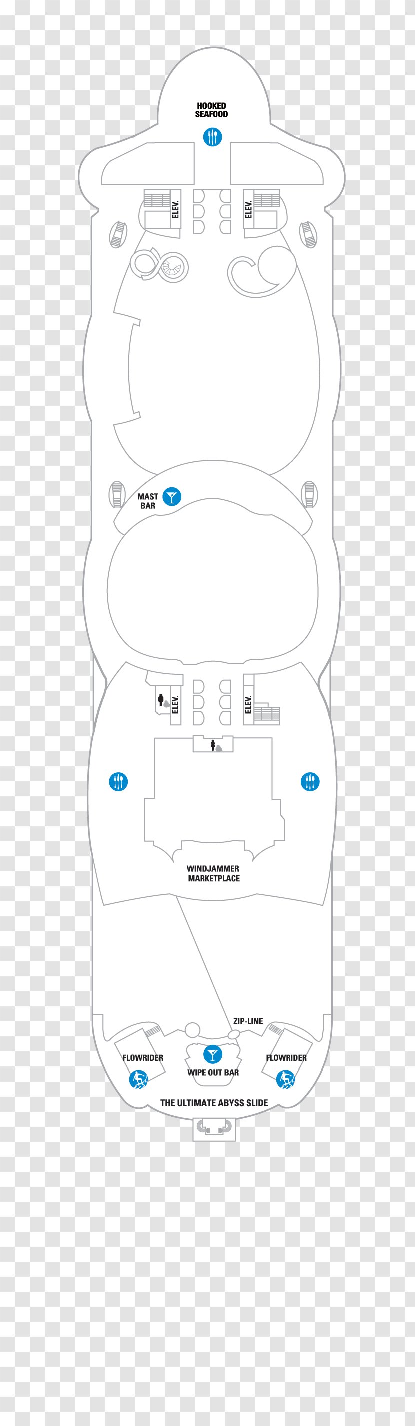 MS Symphony Of The Seas Cruise Ship Royal Caribbean Cruises International - Deck Transparent PNG