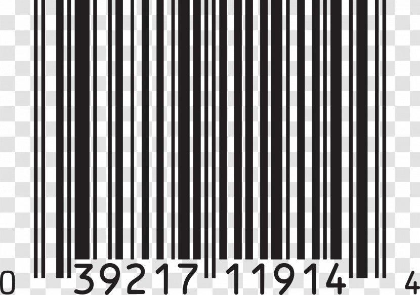 Barcode International Article Number Universal Product Code QR - Black And White - Barcodes Transparent PNG