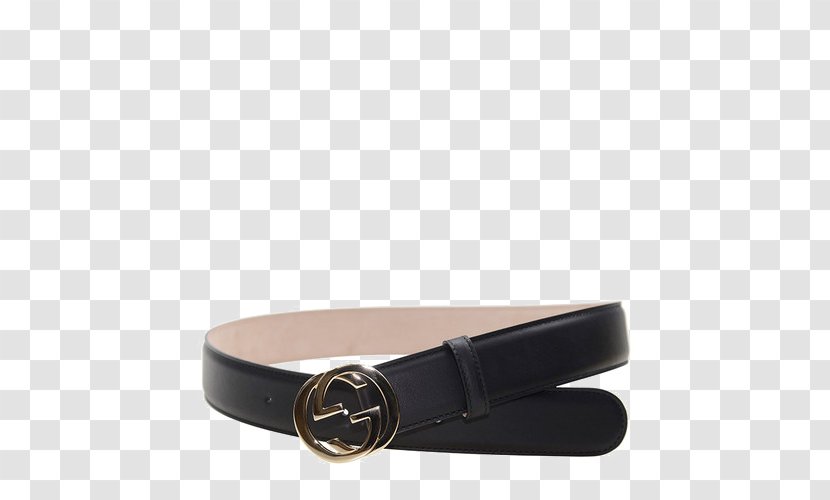 Leather Handbag Wallet Buckle - Designer - Gucci Men's Black Belt Transparent PNG