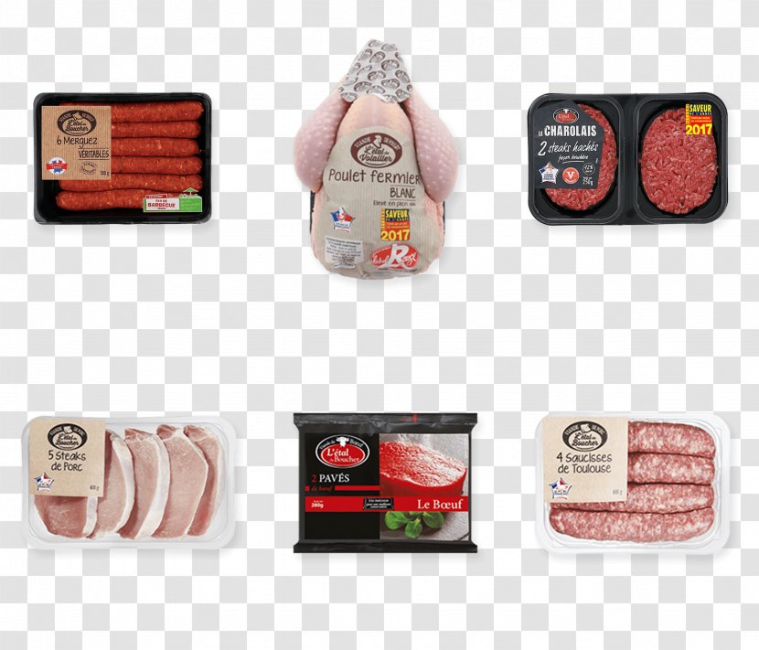 Ground Meat Charolais Cattle Veal Chicken As Food - Sausage Transparent PNG