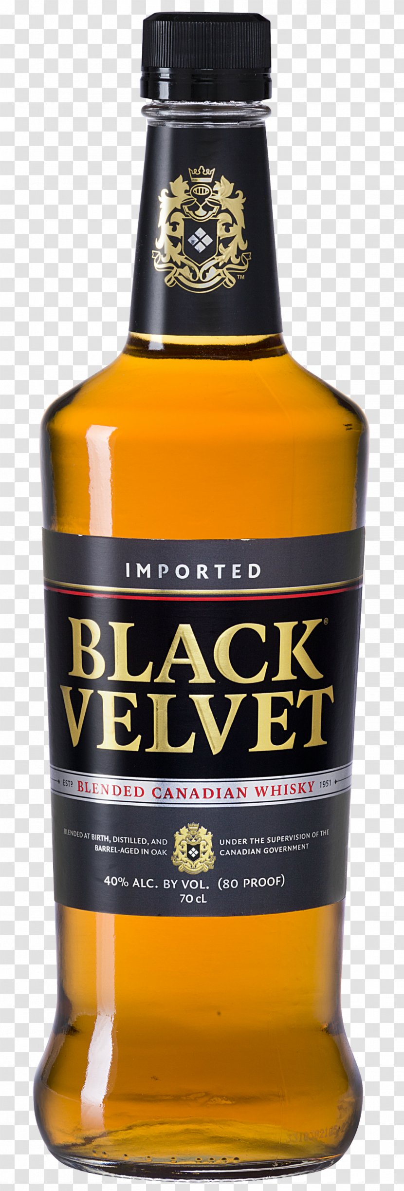 Tennessee Whiskey Canadian Whisky Blended Black Velvet - Dessert - Cl Transparent PNG