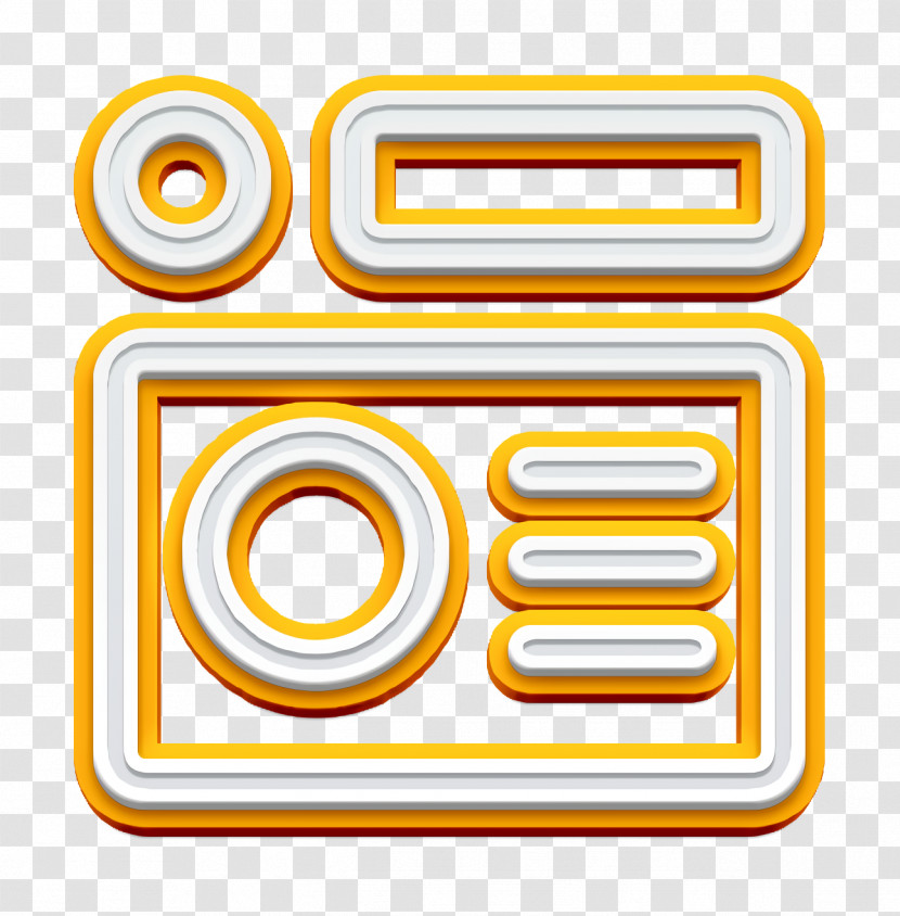 Ui Icon Wireframe Icon Transparent PNG