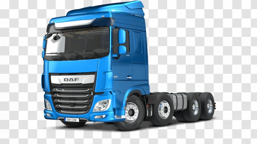 DAF Trucks XF Paccar - Automotive Design - Tractor Unit Transparent PNG
