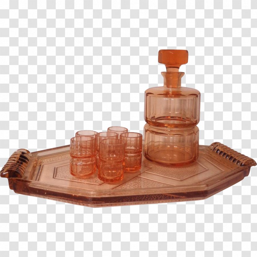 Distilled Beverage Decanter Old Fashioned Glass Whiskey - Art Deco Transparent PNG