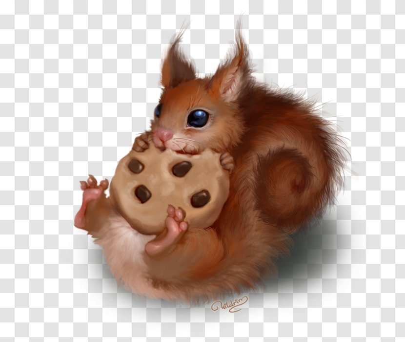 Tree Squirrels Drawing Red Squirrel Art Clip - Cartoon - Hand-painted Transparent PNG