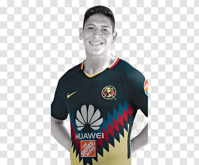 Renato Ibarra 2017–18 Club América Season T-shirt Torneo Apertura 2017 - Sleeve - America Transparent PNG