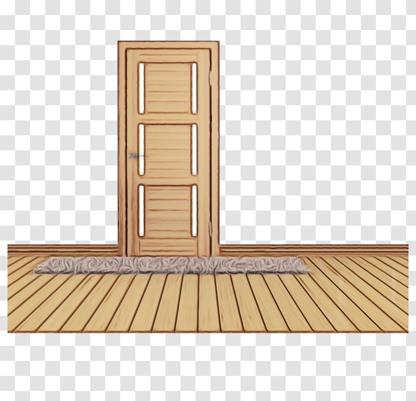 Wood Hardwood Floor Wall Door - Stain - Table Plywood Transparent PNG