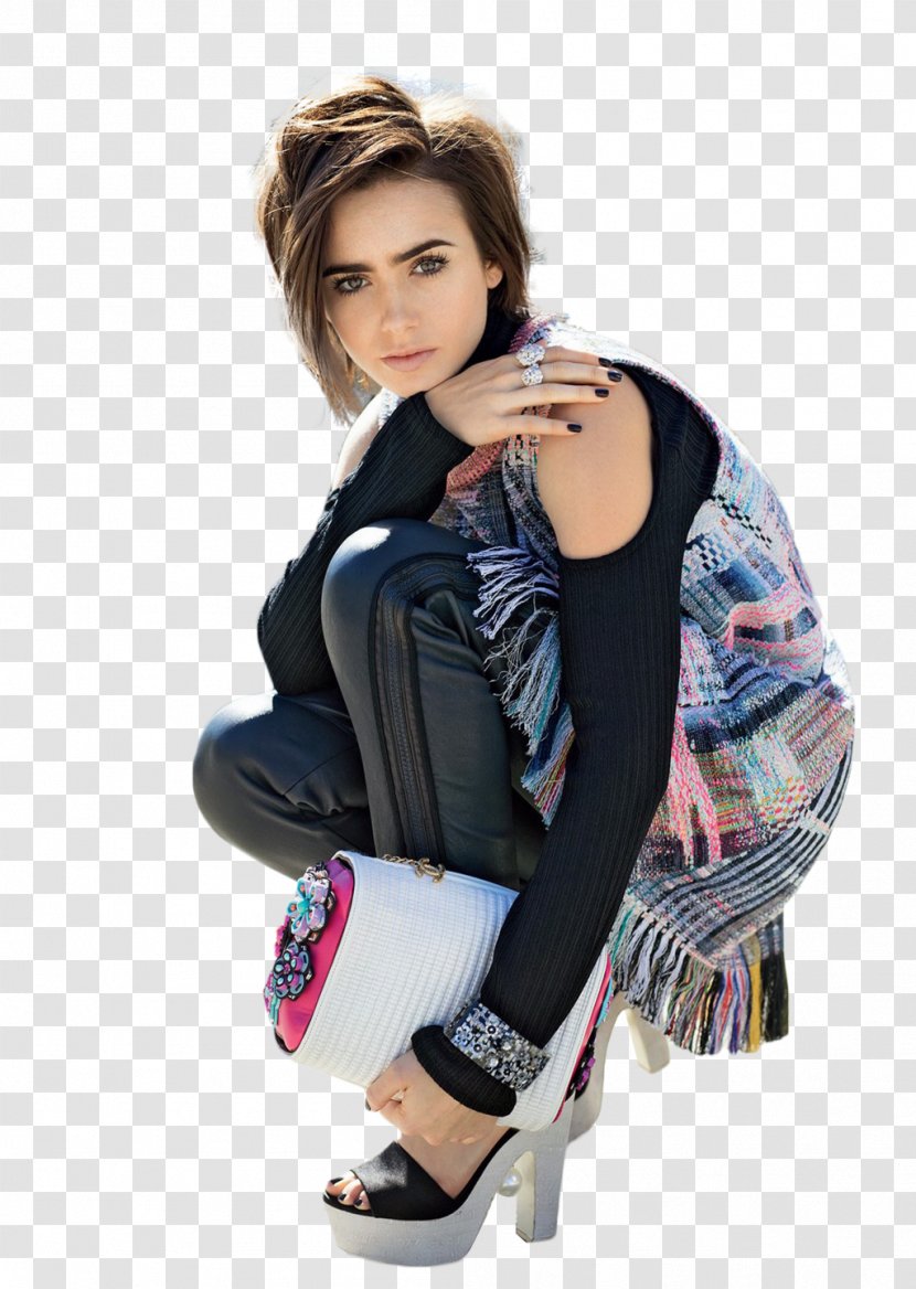 Lily Collins Shoe Actor Celebrity Female - Tree Transparent PNG