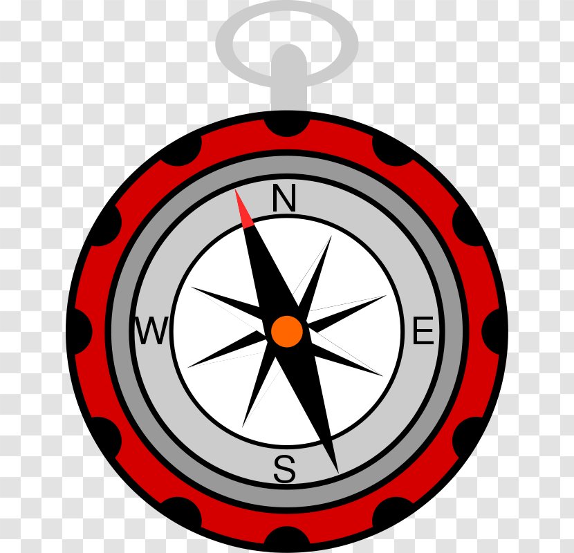 Compass Clip Art - Cardinal Direction Transparent PNG