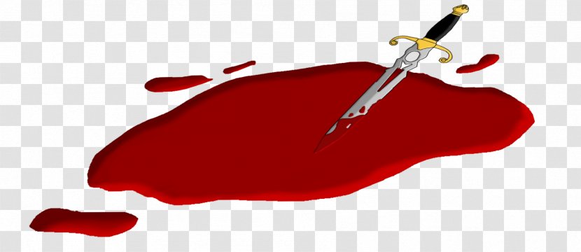 Knife Dagger Drawing Blood Clip Art - Flower Transparent PNG