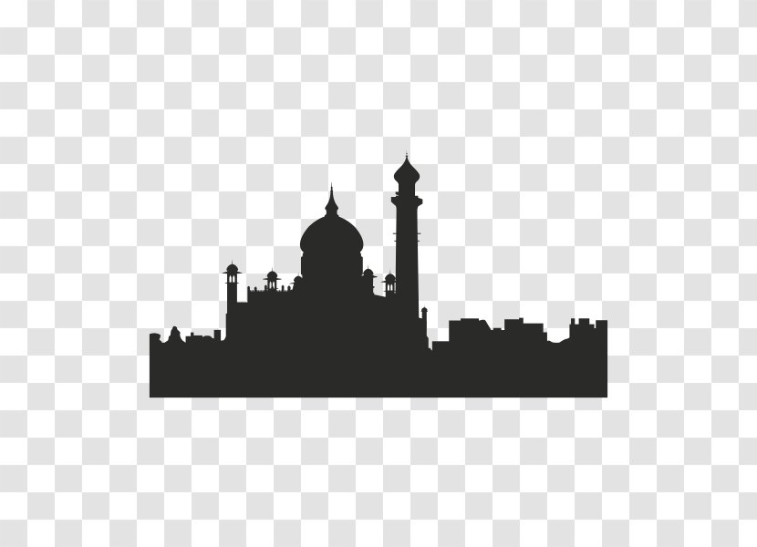 Taj Mahal Drawing - Monochrome Photography Transparent PNG
