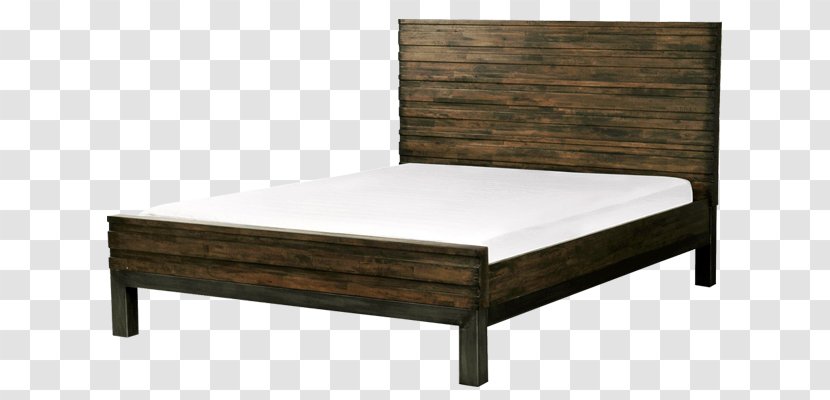 Bed Frame Headboard Table Mattress - Couch - King Size Transparent PNG