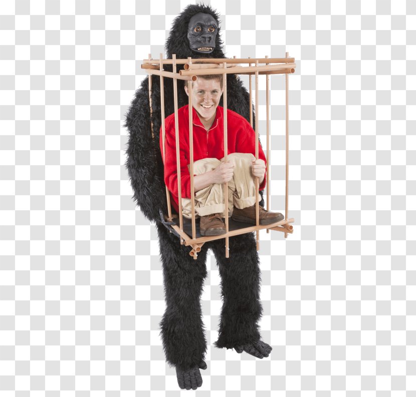 Gorilla Suit Halloween Costume Party - Mask Transparent PNG