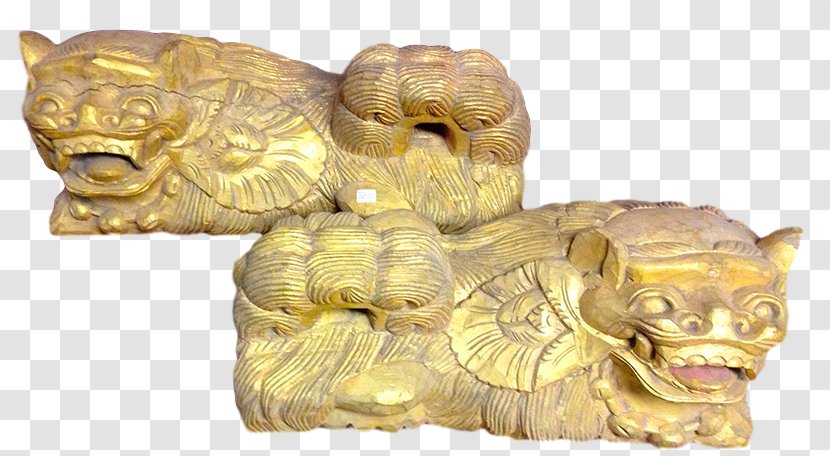 Gold Statue Artifact 01504 Carnivores - Barong Bali Transparent PNG