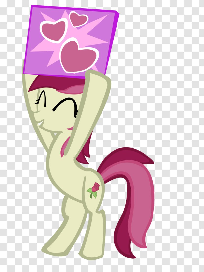 Light Violet Pony - Tree - Cheering Transparent PNG