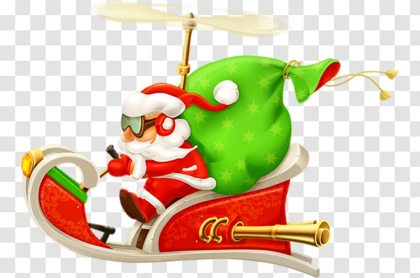 Santa Claus Christmas Ornament Day New Year Character - Fictional Transparent PNG