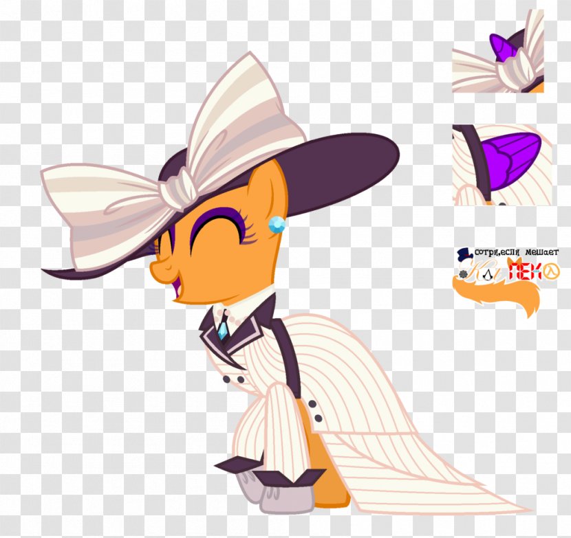 Rarity Rainbow Dash Artist DeviantArt - Headgear - Cowboy Hat Transparent PNG