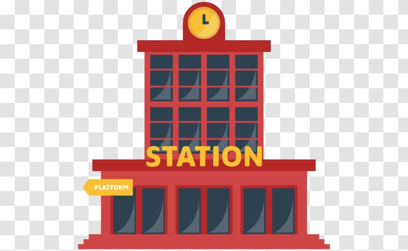 Rail Transport Train Station - Logo - Public Transparent PNG