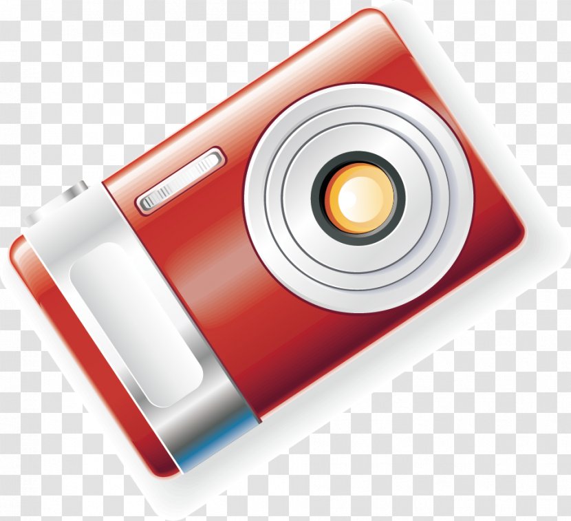 Digital Cameras Electronics Icon Design - Camera Material Vector Transparent PNG