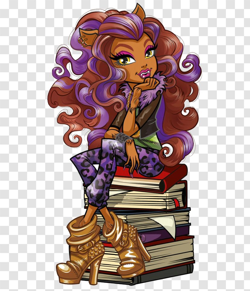 Monster High Original Gouls CollectionClawdeen Wolf Doll Cleo DeNile Frankie Stein - Fictional Character Transparent PNG