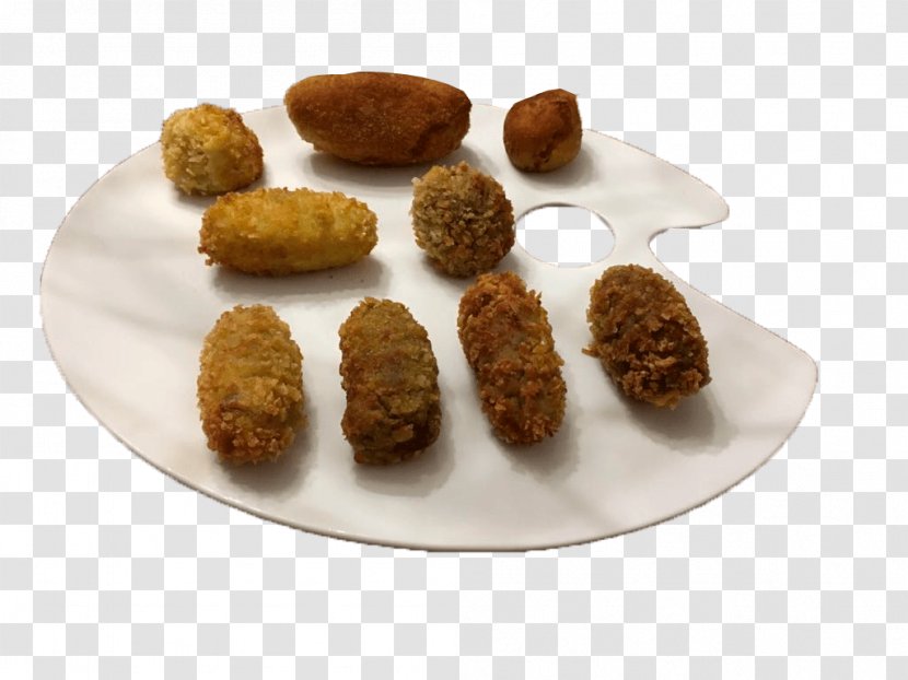 Croquette Meatball Falafel Kibbeh Irish Potato Candy - Dish - Croquet Transparent PNG