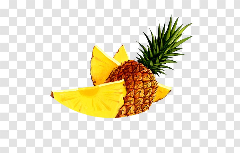 Pineapple Juice Berry Fruit - Food - Creative Transparent PNG