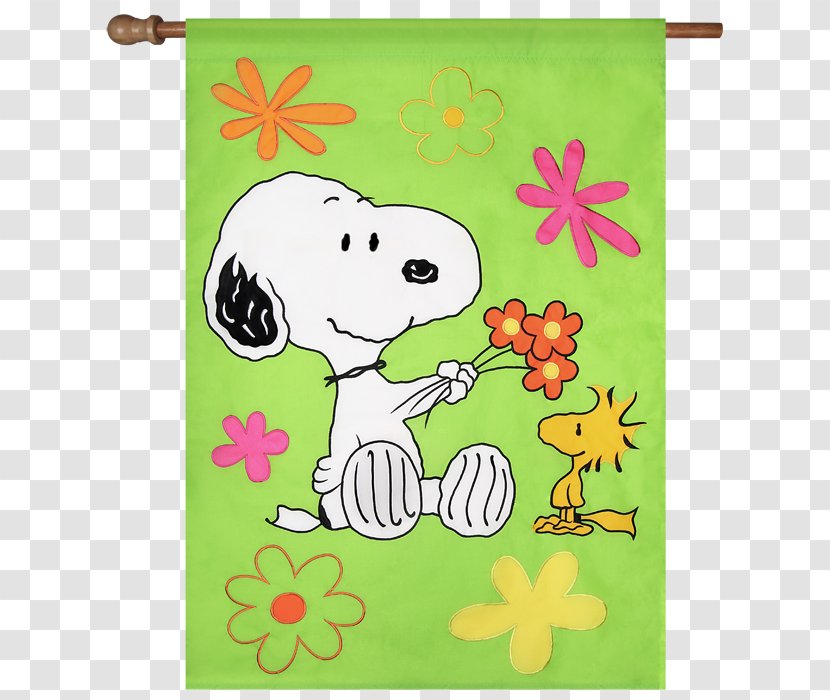 Snoopy Woodstock Peanuts Spring Break - Fictional Character - Springtime Transparent PNG