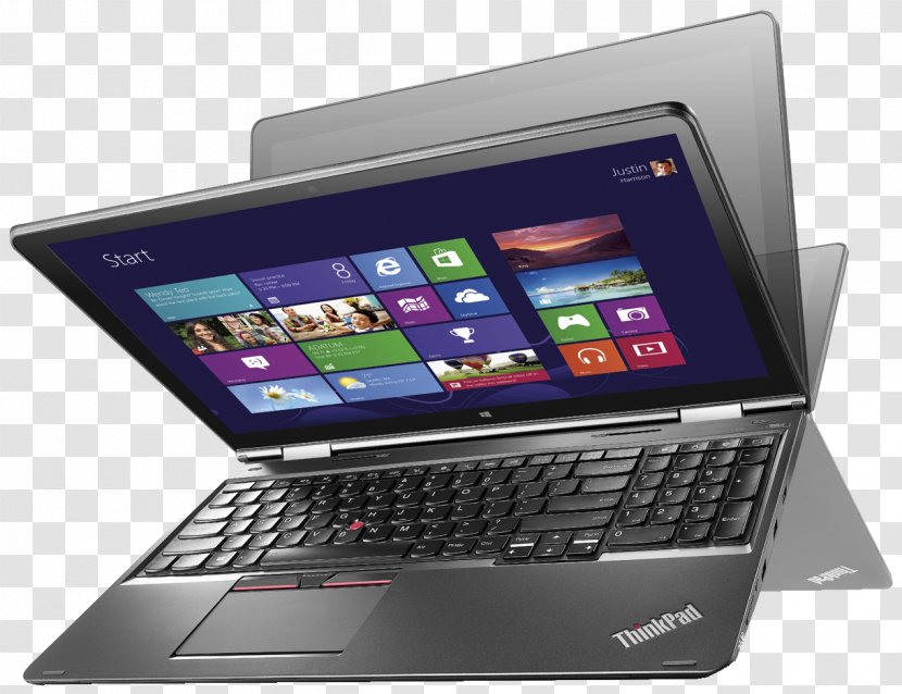 ThinkPad Yoga Laptop Lenovo Ultrabook - Multimedia - Laptops Transparent PNG